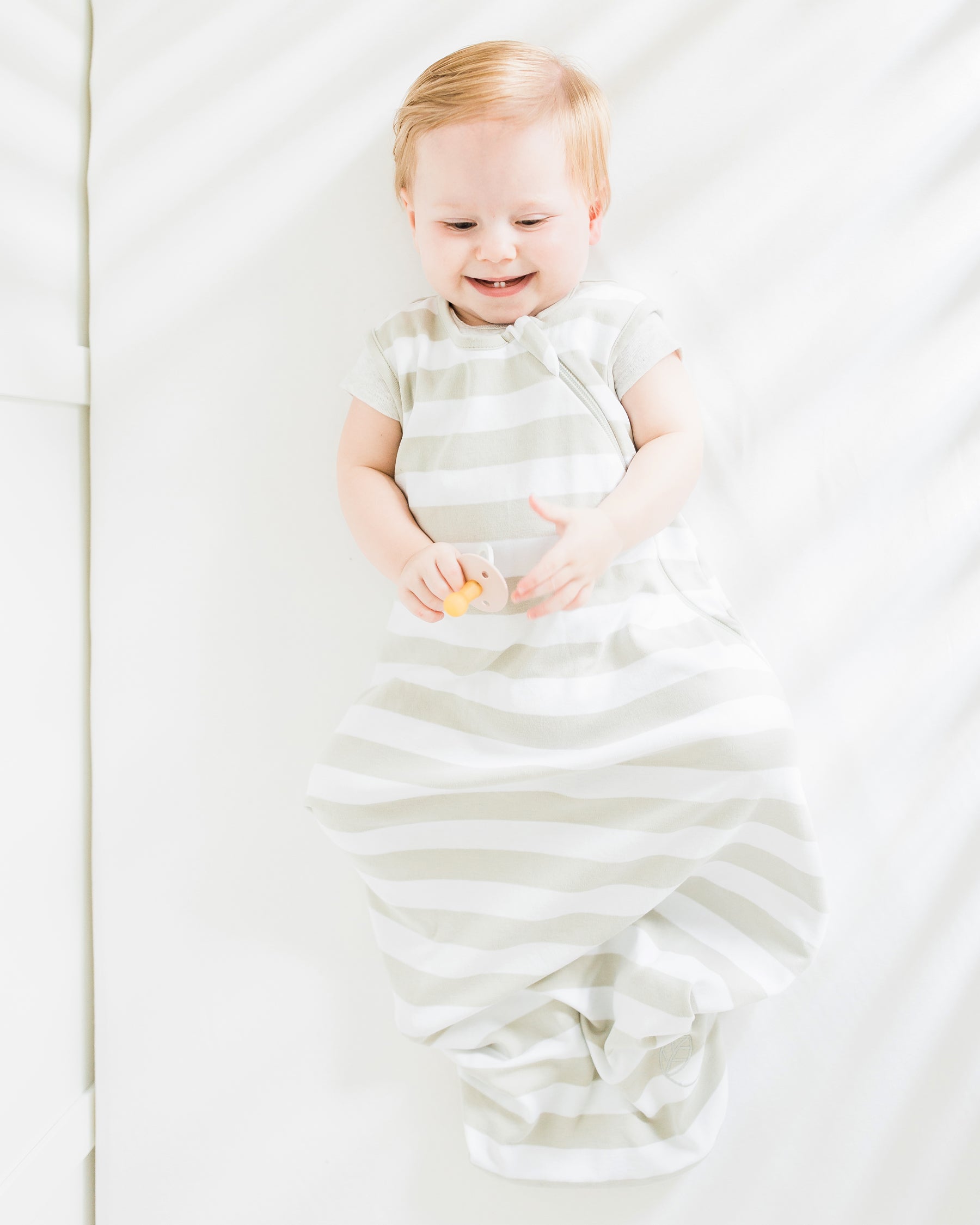 Alternative view of Ecolino® Organic Cotton Classic Baby Sleep Bag or Sack, Gray