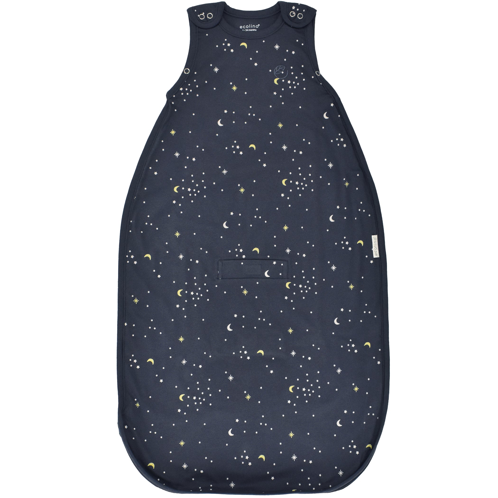 Ecolino® Adjustable Baby Sleep Bag, Organic Cotton, Universal Size: 2 Months - 2 Years, Milky Way Ink