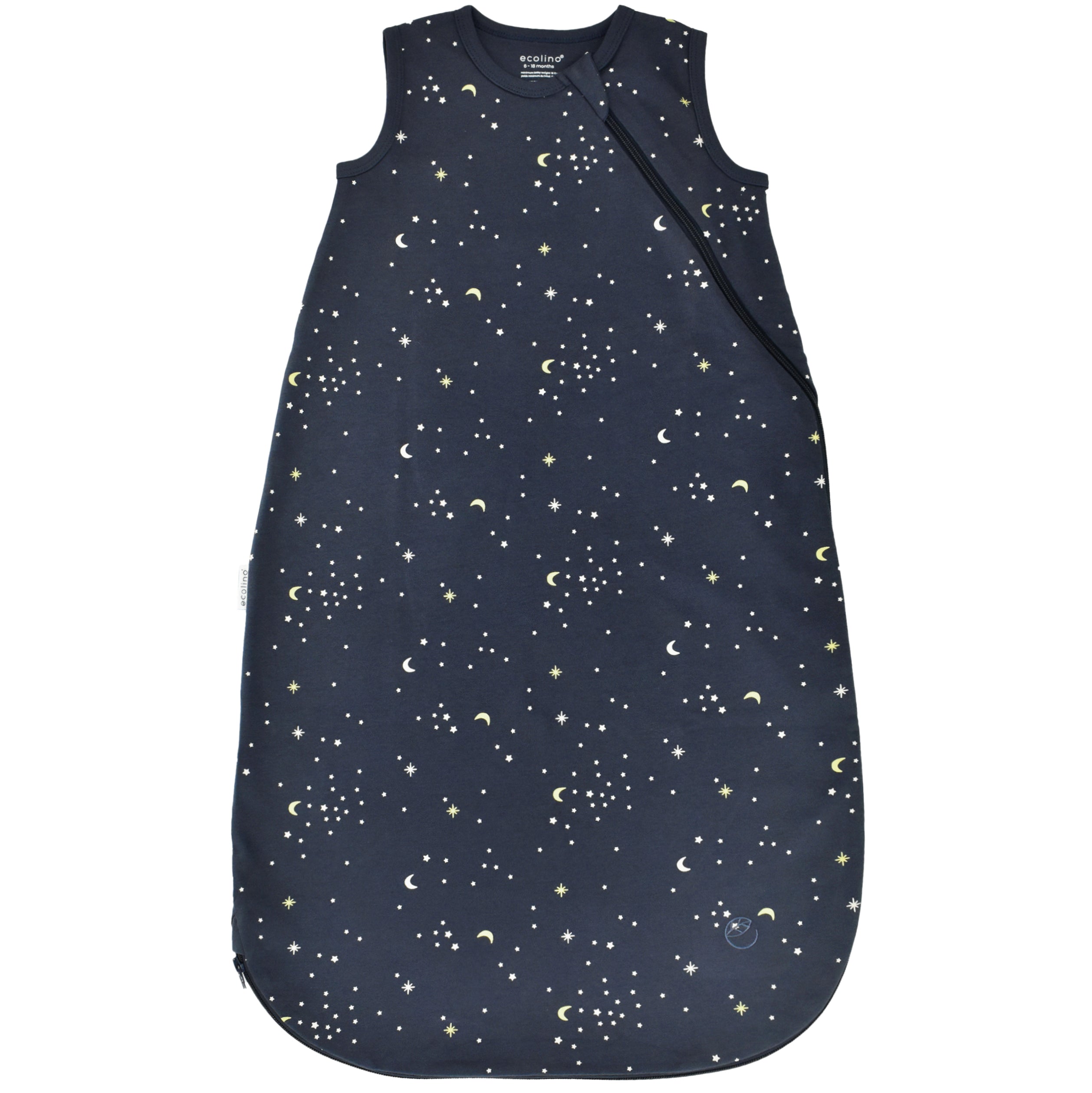 Ecolino® Organic Cotton Classic Baby Sleep Bag or Sack, Milky Way Ink