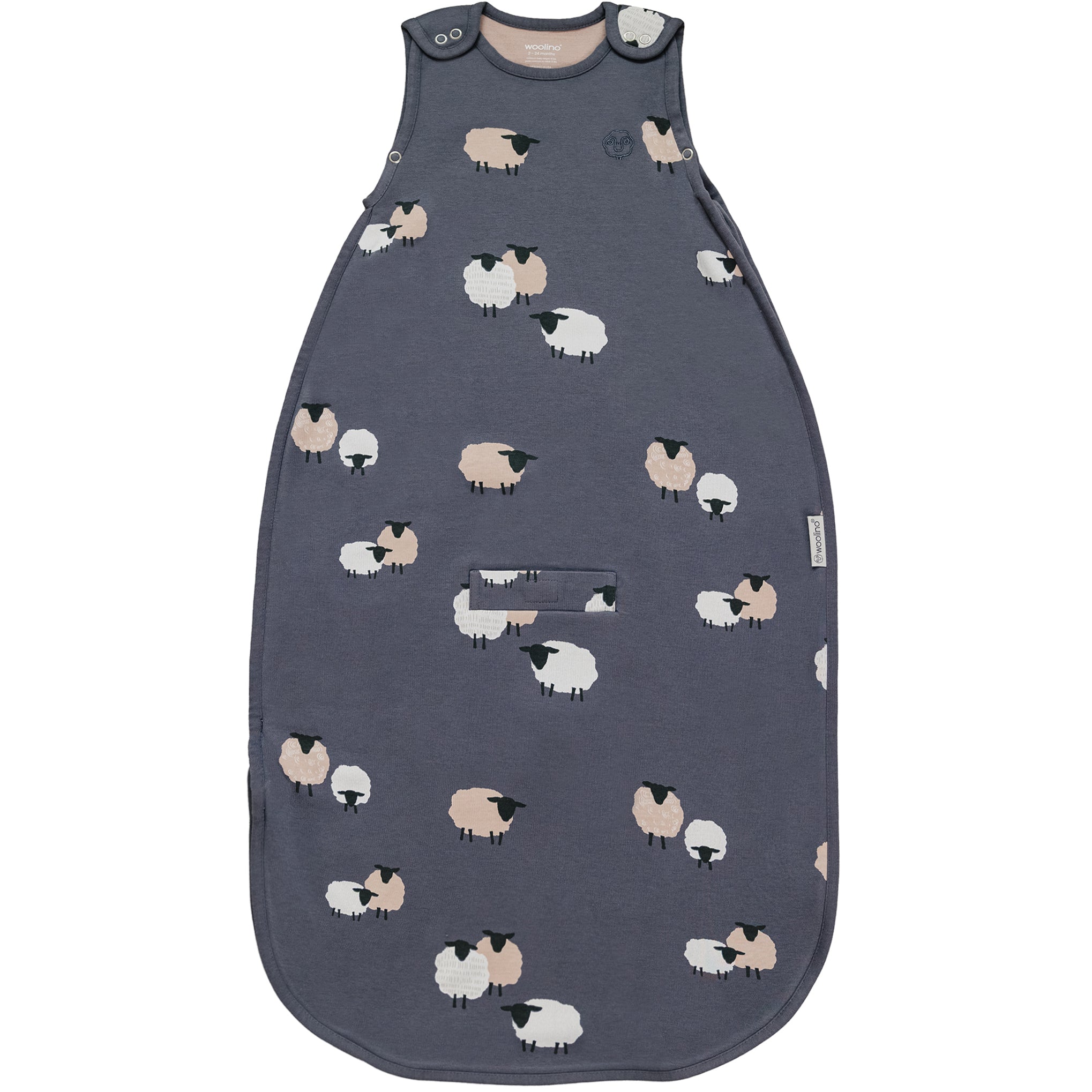 4 Season® Ultimate Baby Sleep Bag, Merino Wool & Organic Cotton, Sheep Slate
