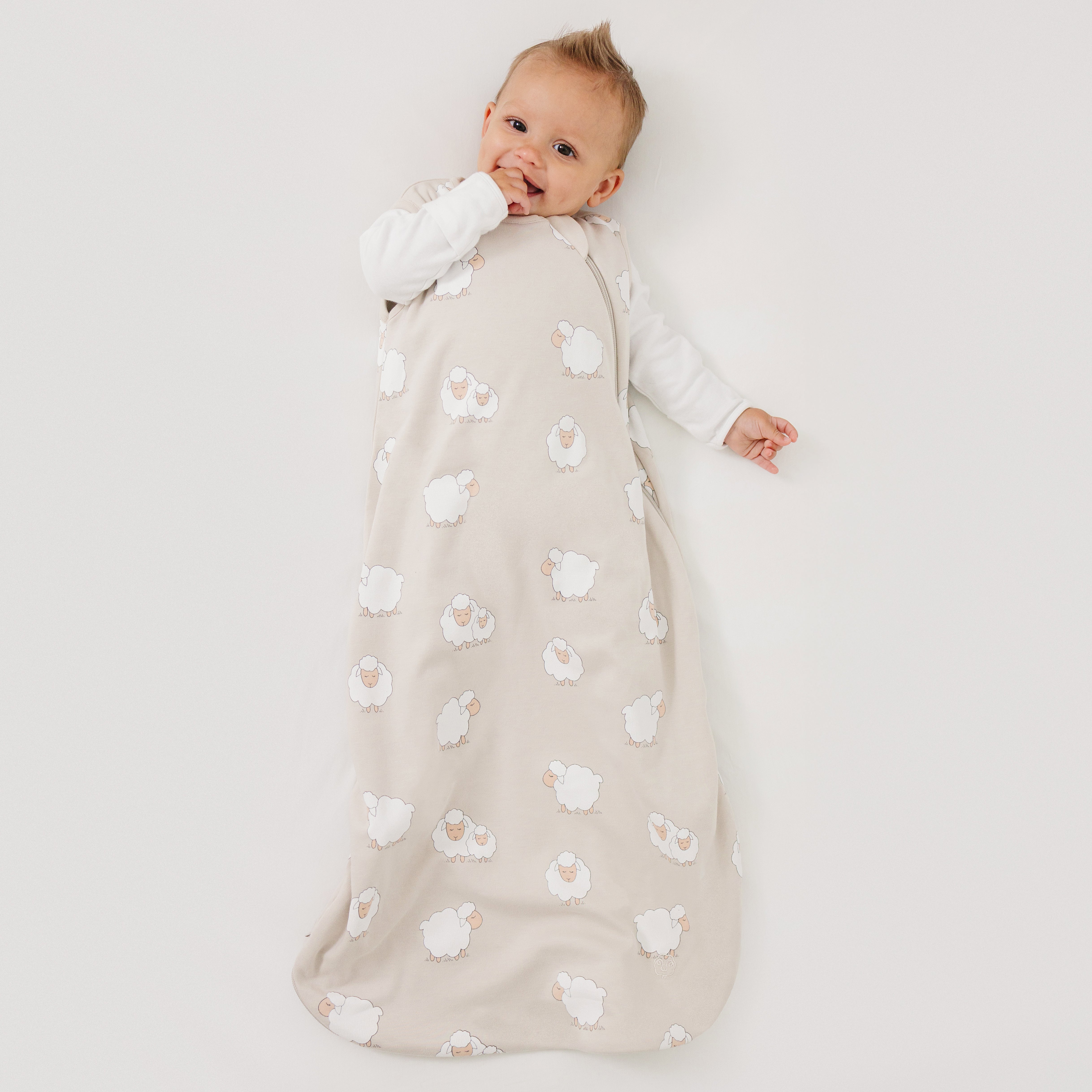 Alternative view of 4 Season® Classic Baby Sleeping Bag, Merino Wool & Organic Cotton, Sheep