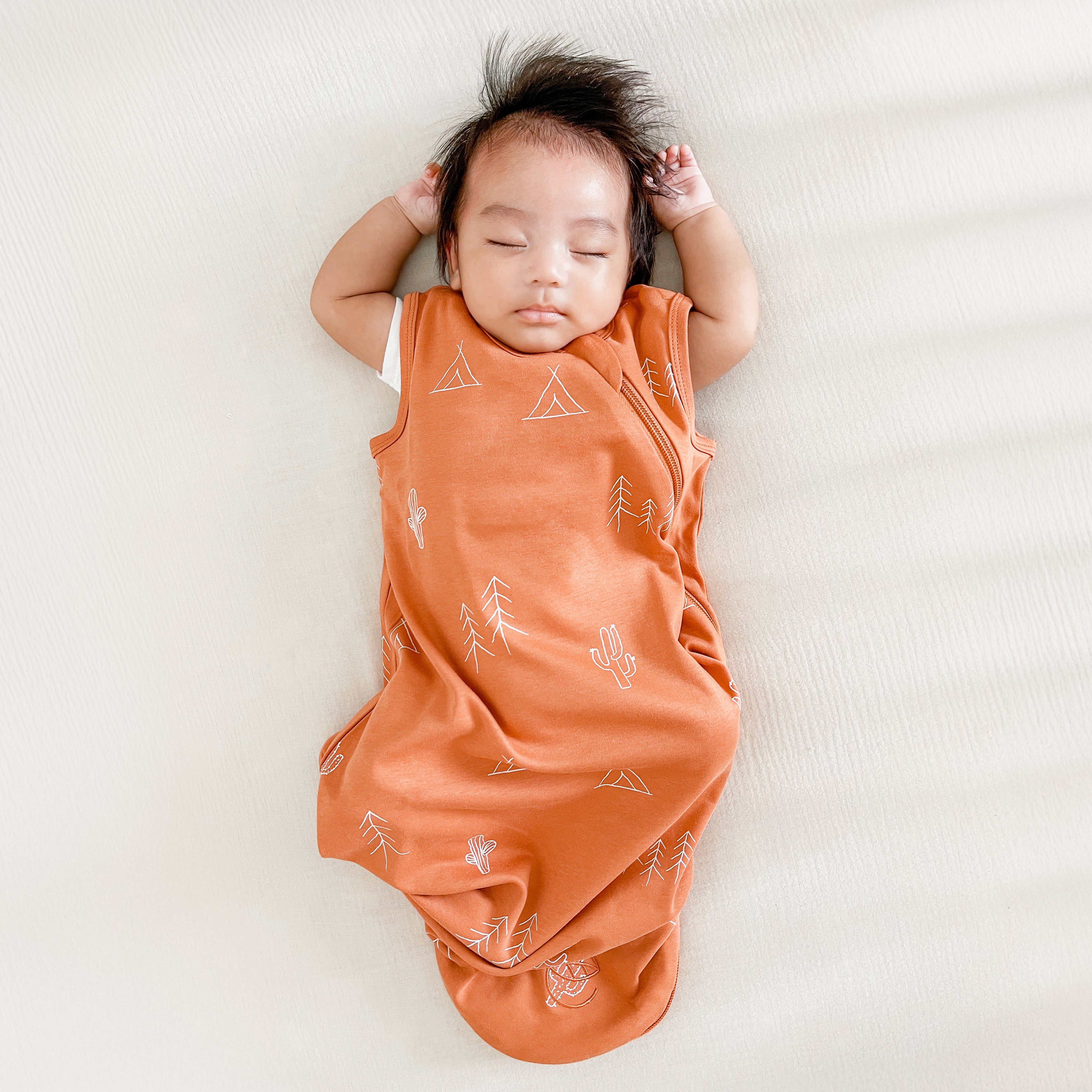 Alternative view of Ecolino® Organic Cotton Classic Baby Sleep Bag or Sack, Desert