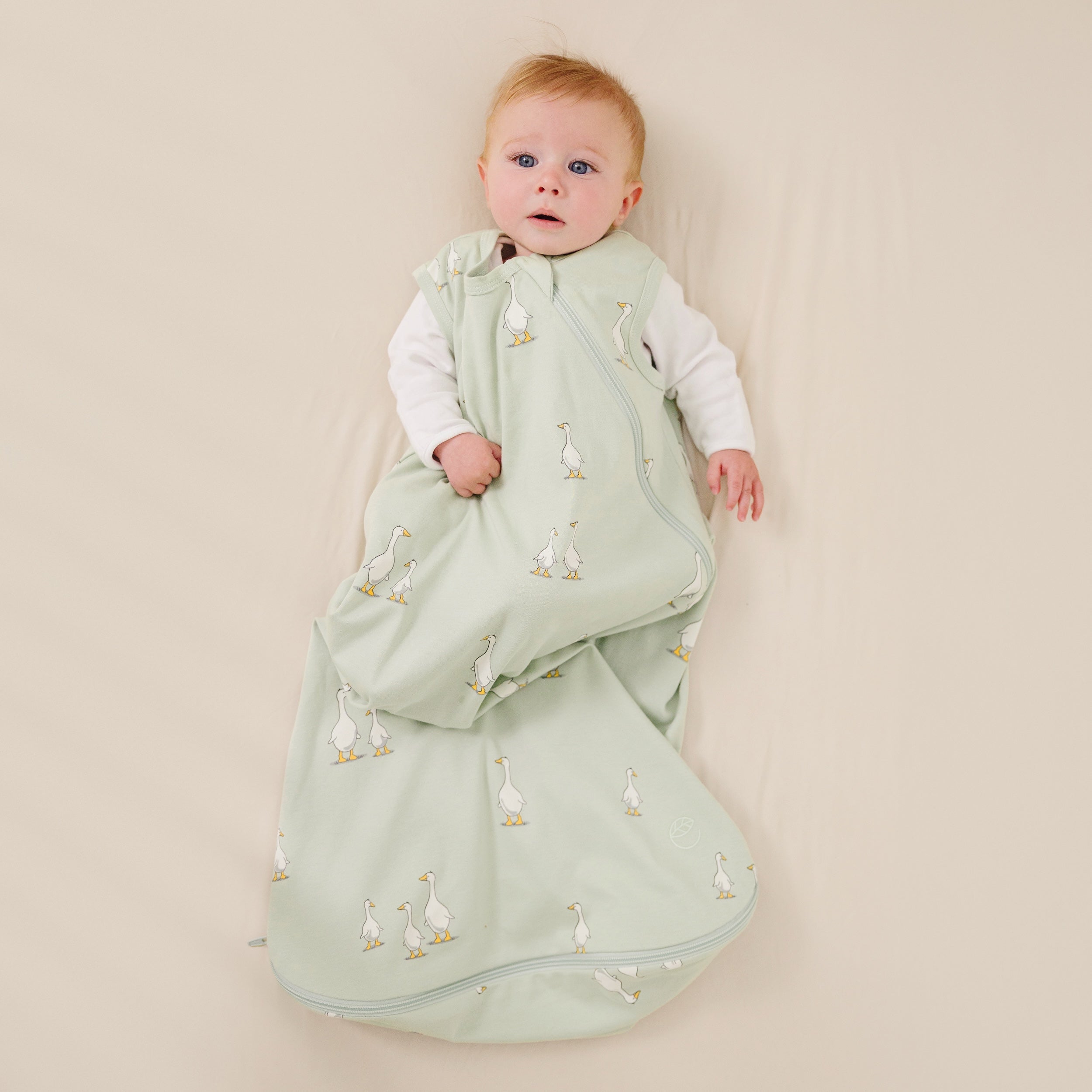 Alternative view of Ecolino® Organic Cotton Classic Baby Sleep Bag or Sack, Goose