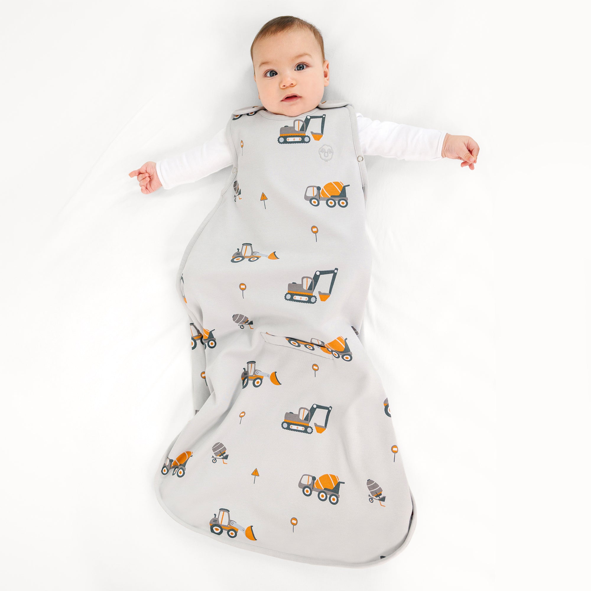 Alternative view of 4 Season® Ultimate Baby Sleep Bag, Merino Wool & Organic Cotton, Heavy Machinery