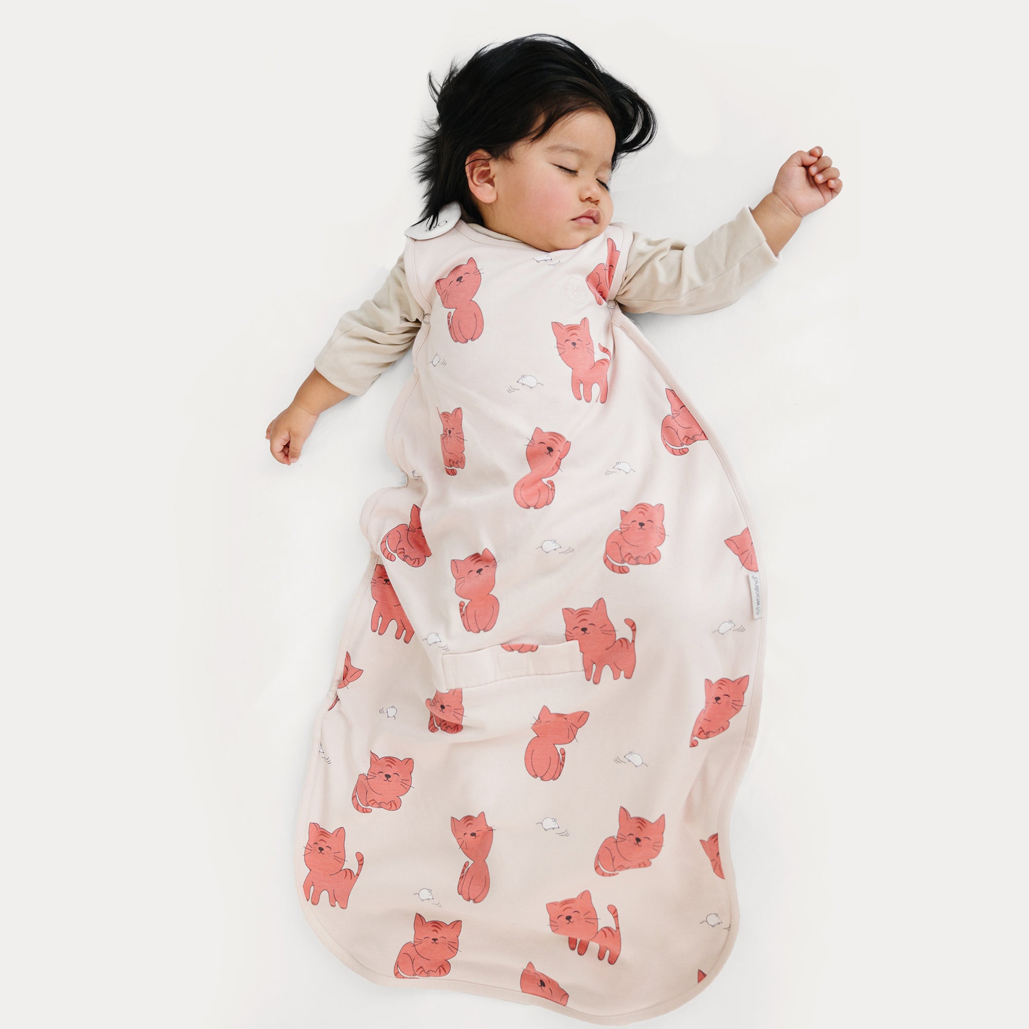Alternative view of 4 Season® Ultimate Baby Sleep Bag, Merino Wool & Organic Cotton, Kitten