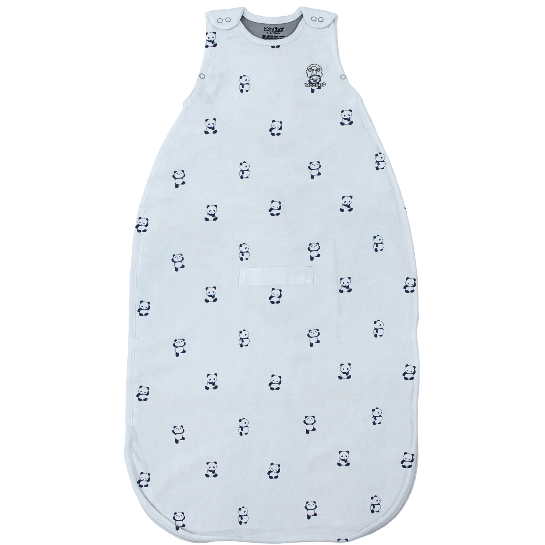 4 Season® Ultimate Baby Sleep Bag, Merino Wool & Organic Cotton, Panda