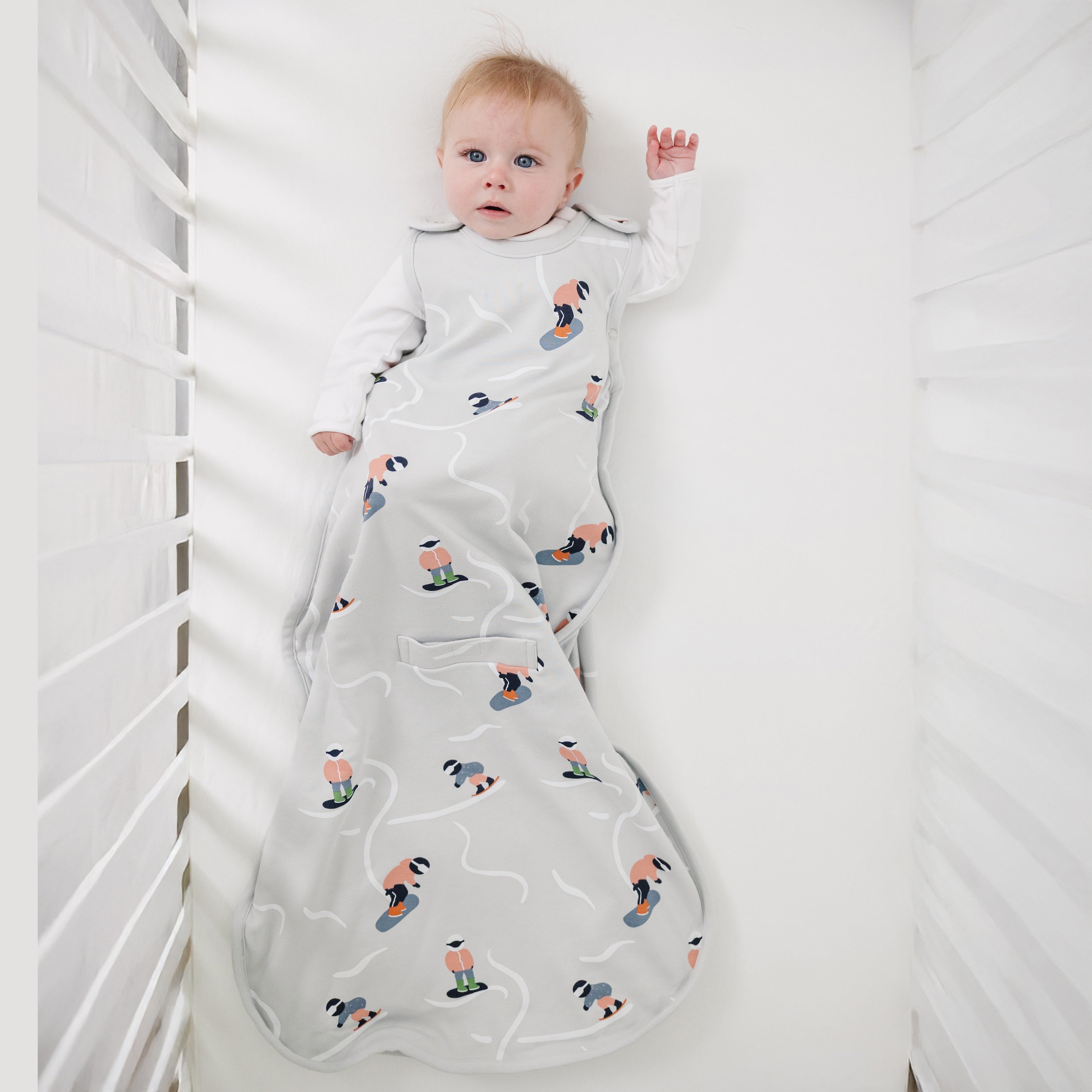 Alternative view of 4 Season® Ultimate Baby Sleep Bag, Merino Wool & Organic Cotton, Snowboarder