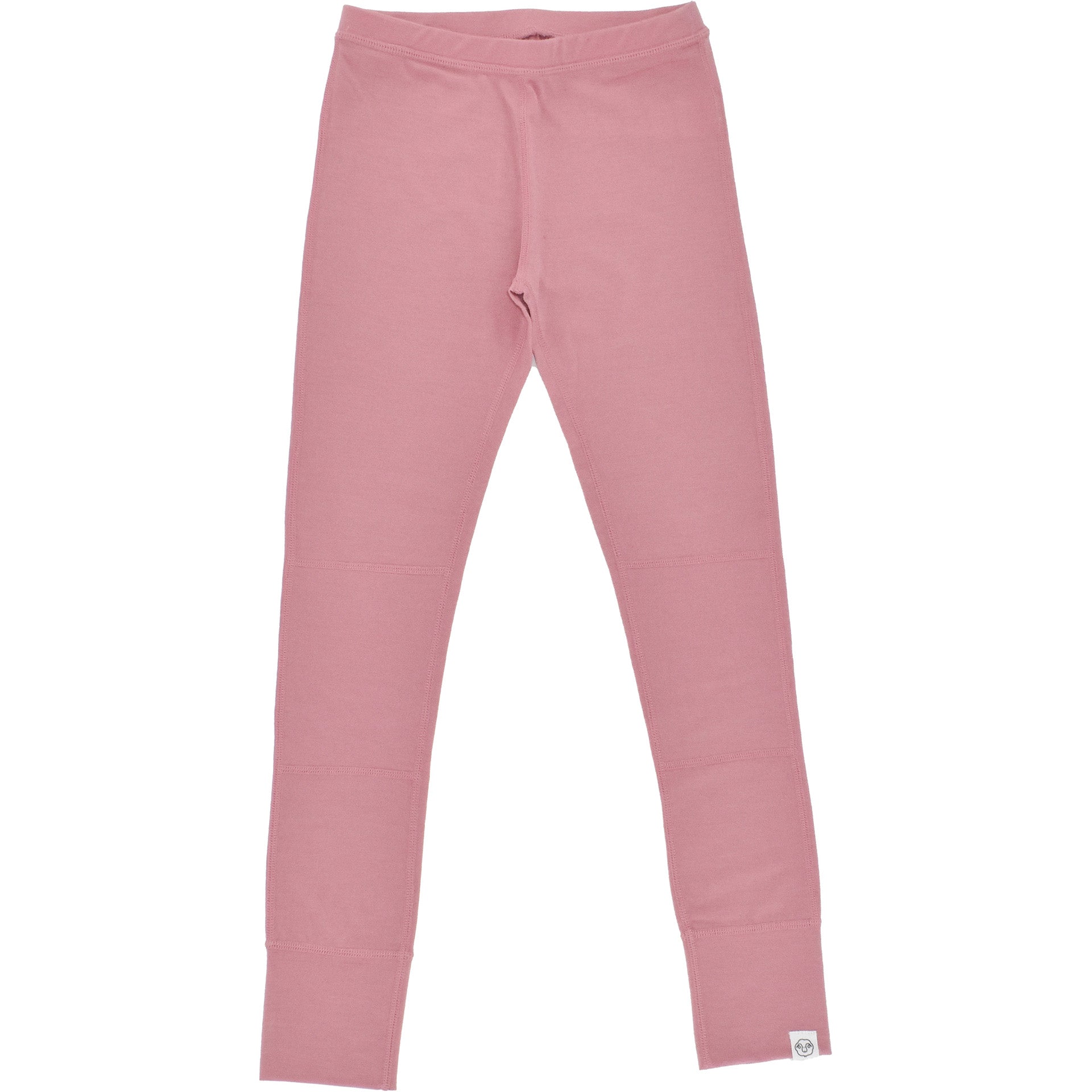 Alternative view of Kids Merino Wool Base Layer, Leggings, Blush Pink