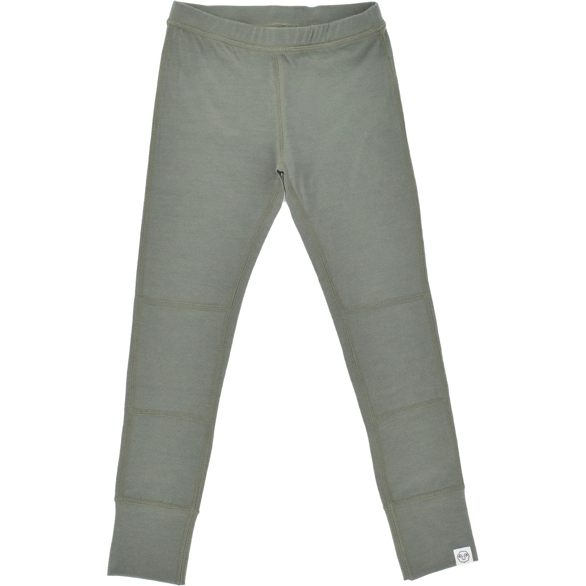 Alternative view of Kids Merino Wool Base Layer, Leggings, Sage