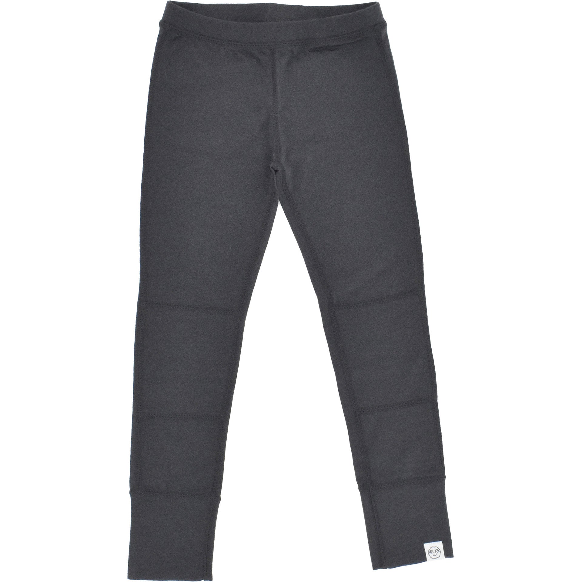 Alternative view of Kids Merino Wool Base Layer, Leggings, Storm Gray