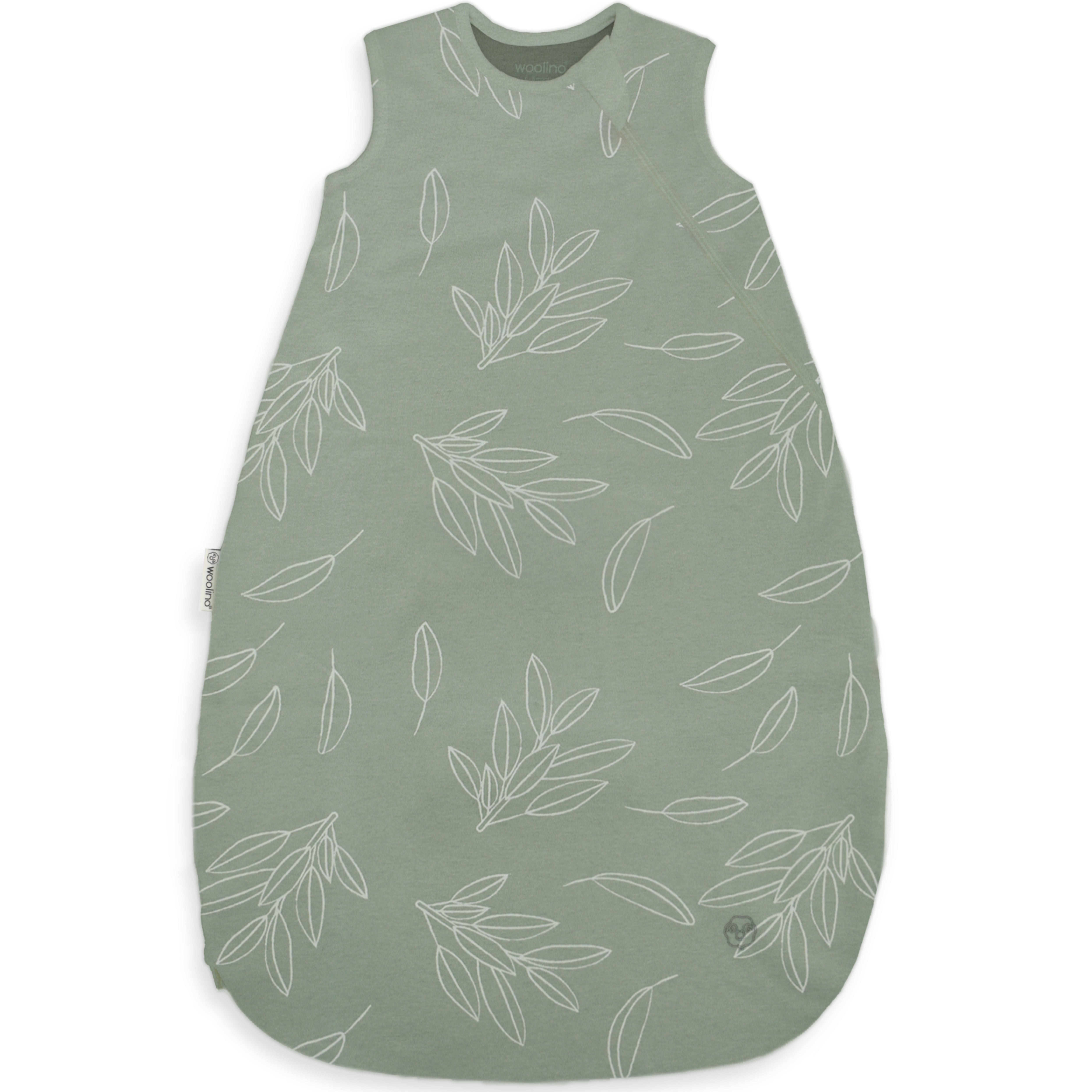 4 Season® Classic Baby Sleeping Bag, Merino Wool & Organic Cotton, Sage