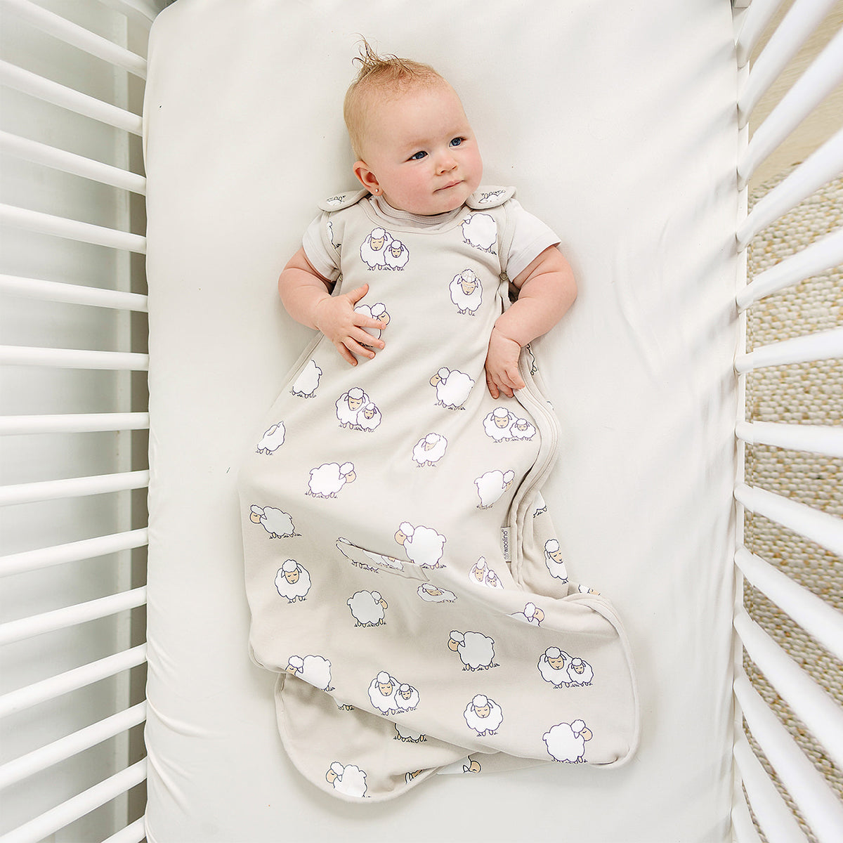 Alternative view of 4 Season® Ultimate Baby Sleep Bag, Merino Wool & Organic Cotton, Sheep