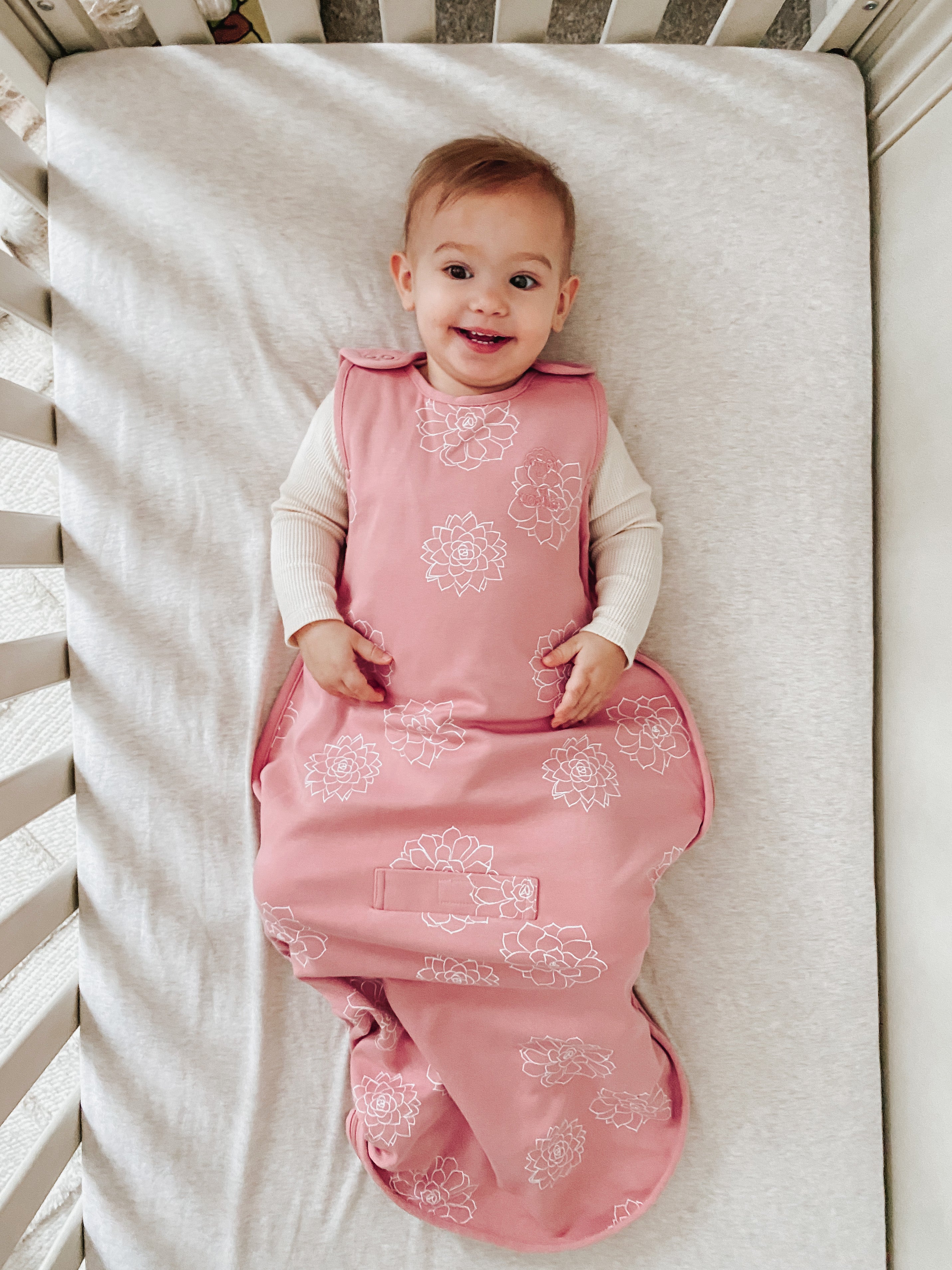 Alternative view of 4 Season® Ultimate Baby Sleep Bag, Merino Wool & Organic Cotton, Succulent